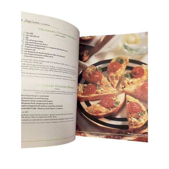 Betty Crockers 1-2-3 Dinner Cookbook: 350 Quick & Delicious Supper Solutions Har - Picture 6 of 9